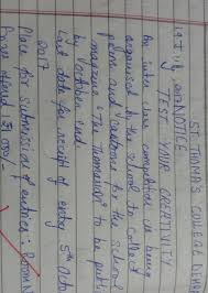 You Are The Editor Of The School Magazine And Want To Conduct An Inter  School Competition To Collect - Brainly.in