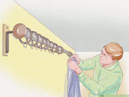 How high to hang curtain hooks? How To Hang Pencil Pleat Curtains 9 Steps With Pictures