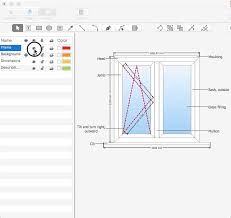 To take a screenshot on windows 10 and automatically save the file the snip & sketch app and edit the screenshot with the available drawing tools before saving or sharing. Drawing Tilt And Turn Windows Conceptdraw Helpdesk