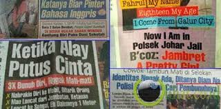 Nessun film vengono memorizzati nella cache o memorizzati sui nostri server, tutti i film provengono da varie fonti su internet. 10 Kumpulan Gambar Dan Judul Koran Lampu Merah Yg Kocak Lucu