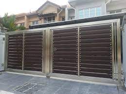 Here are our 15 simple and latest steel gate designs with images. Our Stainless Steel Gate Is Manufactured And Welded By Our Skilled Worker Unlike Wrought Iron Gates T Steel Gate Design Stainless Steel Gate Iron Gate Design