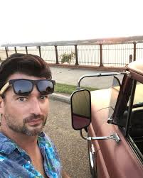 Day 1 tomorrow. Really looking forward to it. Had to drive the ol' Chevy  down to the mighty MS for sunset. It's been so cool to see this town get  behind our