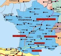Ubersicht Der Jakobsweg In Frankreich Jakobsweg Frankreich Jakobsweg Jakobsweg Pilgern