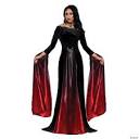 Women's Elegant Vampire Costume - Extra Large | Morris Costumes