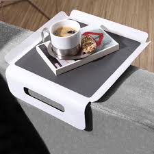 The design is crafted with a combination of hardwood Sofa Butler James Serviertablett Zum Klemmen An Die Couch