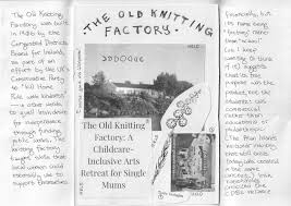 There are quite a few fragments, all of them done in shades of white and indigo, in stockinette. The Old Knitting Factory Home Facebook