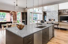 Q premium natural quartz from msi is a stylish and practical countertop that is engineered with 93% quartz making it. Luna Pearl Granite Granite Countertops Granite Slabs