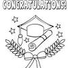 Graduation coloring pages doodle art alley. 1