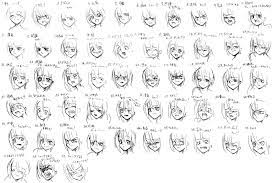 The master guide to drawing anime. Anime Female Facial Expressions Drawing Novocom Top