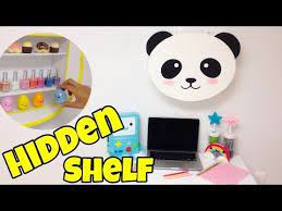 Hidden Shelf Kawaii Crafts Easy Diy Room Decor Ideas Easy Diy Room Decor Kawaii Crafts Diy Room Decor