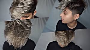 Some men appreciate to lighten the colour of their hair to a shade of blonde. Hair Colour Transformation Black To Ice Blonde Garv Jaiswal Youtube