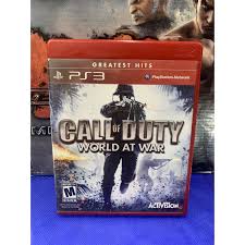 Activision and call of duty are registered trademarks of activision publishing, inc. Used Call Of Duty World At War R1 Ps3 Shopee Philippines