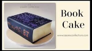 I tell myself that my failure to cook honeyed creations stems from a lack of. Book Cake Tutorials Novelty Birthday Cakes Ideas