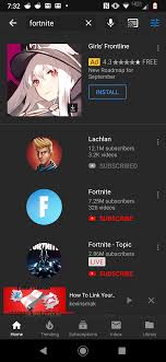 Scamming a scammer for new ruby crystal! When You Search Fortnite On Youtube And Filter To Just Channels Lachlan Comes Up Before The Official Fortnite Channel Fortnitebr