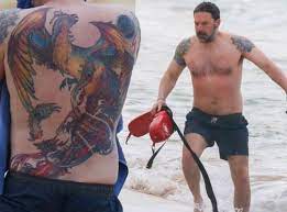 Below is a list of some of ben's tattoo collection that he now regrets: 105 3 The Fox Caption Ben Affleck S Back Tattoo Facebook