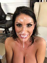August Ames with a creamy facial Porn Pic - EPORNER