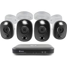 We believe in helping you find the product that is. Swann 4 Channel 4 Camera Indoor Outdoor Wired 4k Uhd 1tb Dvr Surveillance System Black White Swdvk 455804wl Us Best Buy