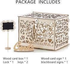 Once you find the centre, draw 2 lines from the centre. Nuptio Diy Gift Card Box Holder With Slot Wedding Card Box Christmas Wood Boxes For Reception Gift Envelopes With Lock Key Blackboard And Card Arts Crafts Art Craft Supplies