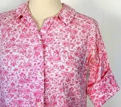 Pink Print Villager Peter Pan Collar Blouse 60s Fashion Vintage 60s And 70s Fashion Vintage Outfits