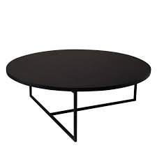 Black Ash Round Coffee Table Modern Round Black Coffee Table Coffee Table