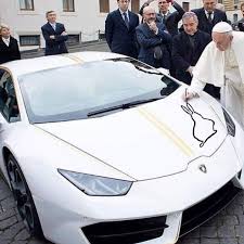 Pope francis surprised the residents in a small italian town on the weekend when he stopped his a video uploaded by the family on facebook shows the pope step out from his car as roberta, who is. Pope Francis Draws On A Car Meme Ahseeit