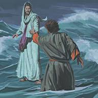 They had already seen jesus do miracles. Jesus Walks On The Water