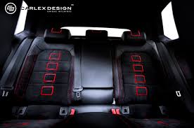 Vw Golf 7 Gti Carlex Ake Robotics Wrap Style Asientos De Autos Tapiceria Automotriz Tapiceria Autos
