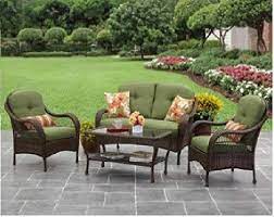 Cheap Better Homes And Gardens Azalea Ridge 4 Piece Patio Conversation Set Seats 4 Conversation Set Patio Outdoor Patio Furniture Sets Patio Furniture Sets