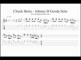How To Play Chuck Berry Johnny B Goode On Guitar Chuck Berry Johnny B Goode Solo Guitar Lesson Guitar Lessons Guitar Songs Johnny B Goode