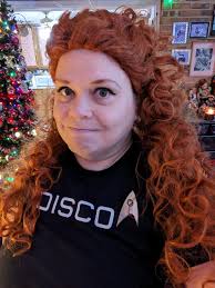 Did you wear a wig in season one?