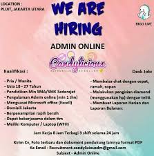 Check spelling or type a new query. Lowongan Kerja Wfh 2021 Lokerkarta Com