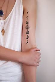 As the moon waxes and wanes over the course of the lunar. Moon Tattoo Meaning Herinterest Com