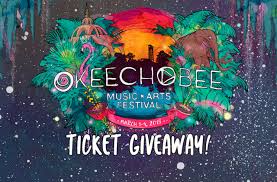 This year's music festival is planned to be better than ever before. Ticket Giveaway Okeechobee Music Arts Festival 2018 March 1 4 2018 4 Day Passes Shows I Go To Music Magazine