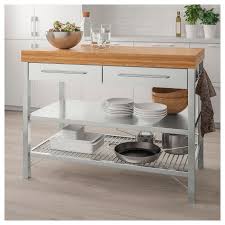 Kitchen trolley stainless steel 98x57 cm. Rimforsa Work Bench Stainless Steel Bamboo Ikea Kitchen Furniture Workbench Ikea Kitchen