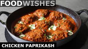 'cause that'd make some sense. Chicken Paprikash Hungarian Chicken Stew Food Wishes Youtube