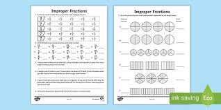 How do you estimate mixed fractions? Improper Fractions And Mixed Numbers Worksheets