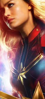 1125x2436 Brie Larson As Carol Danvers In Captain Marvel Iphone Xs Iphone 10 Iphone X Hd 4k Wallpapers Imag Captain Marvel Brie Larson Marvel Comics Wallpaper