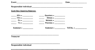 The main purpose of using the daily cash report worksheet template is to ensure that the company is recording the transactions. Cash Box Reconciliation Form Pdf Google Drive
