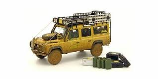 This gives almost real models significant weight and an authentic feel. Almost Real 1 43 Scale Land Rover Defender 110 Camel Trophy Dirty Version Yellow Eur 213 28 Picclick De