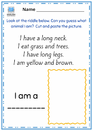 As an extension, you can even make it into a writing lesson which students will surely enjoy. Vocabulary Activities Animal Riddles