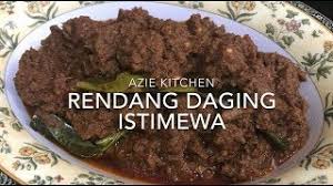 Ramadhan kareem buat semua pembaca blog azie kitchen. Rendang Daging Sedap Dan Istimewa Youtube