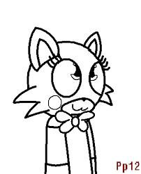 Funtime foxy and lolbit fusion fnaf fusion challenge from funtime foxy coloring page , image source: Funtime Foxy Colouring Page By Phonepie12 On Deviantart