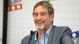 Official john mcafee facebook page. Update John Mcafee Verhaftet Usa Drohen Mit Bis Zu 30 Jahren Gefangnis Netzwoche