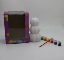 Proveedor OEM barato de China, juguete de yeso promocional para niños con  pintura y pincel