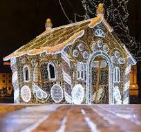Outdoor Christmas Motif Lights Decoration 3D LED Giant Santa ...
