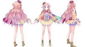She S Meruru From The Ps3 Game Atelier Meruru Credit Time Model Ripped Thanks To Sir Howfie Model 3d Model Character Character Modeling Game Character Design