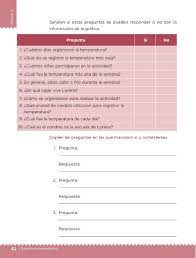 Libro de matematicas 6 grado pagina 104 el libros famosos. La Temperatura Bloque Ii Leccion 27 Apoyo Primaria
