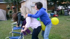 Field day, relay, race, relay race, beach, chicken, balloon, hula hoop, hoop, jump rope, mummy, shoe, spoon. Hilarious Balloon Pop Game Youtube