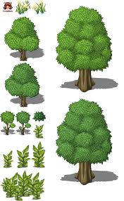 Mv Trees By Schwarzenacht Pixel Art Games Pixel Art Design Pixel Art