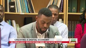 Minister of public works and the digital economy — *senator hon. Gis Dominica National Focus For Monday February 3 2020 Facebook